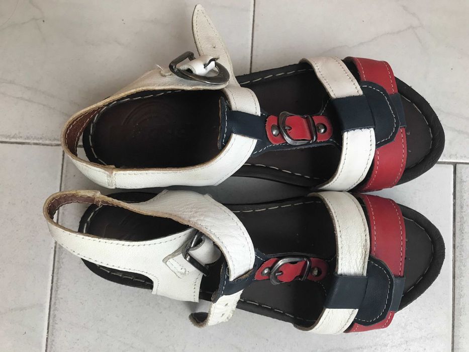 Дамски сандали от естествена кожа - 37-ми номер