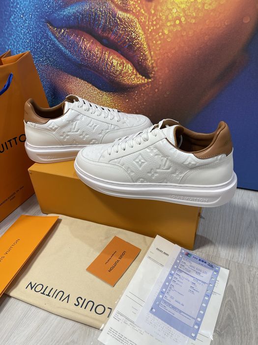 Adidasi Louis Vuitton piele naturala 100% Full Box Premium