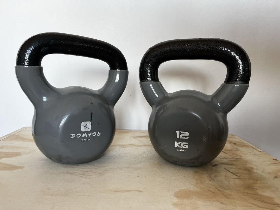 Set 2 Ketlebele Domyos 12 kg