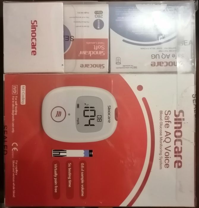 Комплект за кръвна захар Sinocare