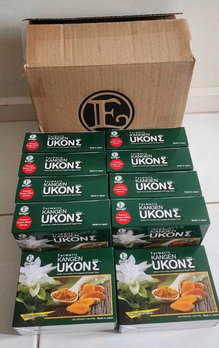 OFERTA ! 1 Cutie cu  cate 100 capsule Turmeric UKON - Enagic - Kangen