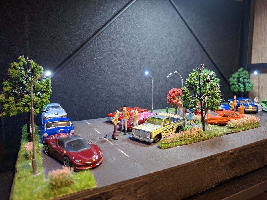 Diorama Hot Wheels 1/64