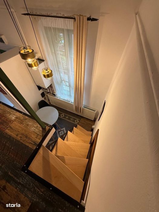 Studio boutique|Loft pe 3 niveluri|Terasă|Parcare| Ideal investiție
