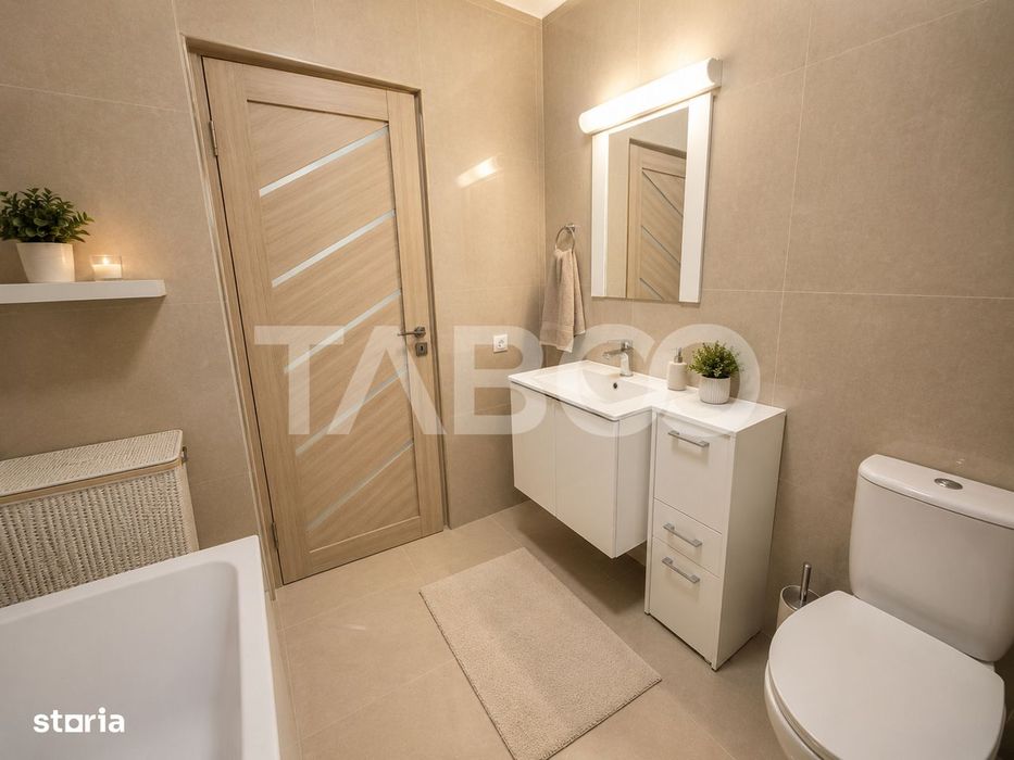 Apartament 3 camere 55 mpu curte 40 mp Arhitectilor Sibiu