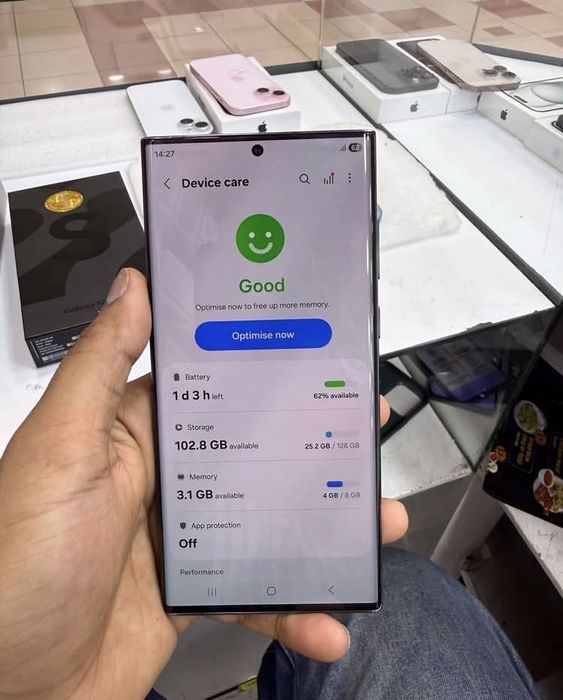 Samsung S22 ULTRA , Viata Bateriei 96%