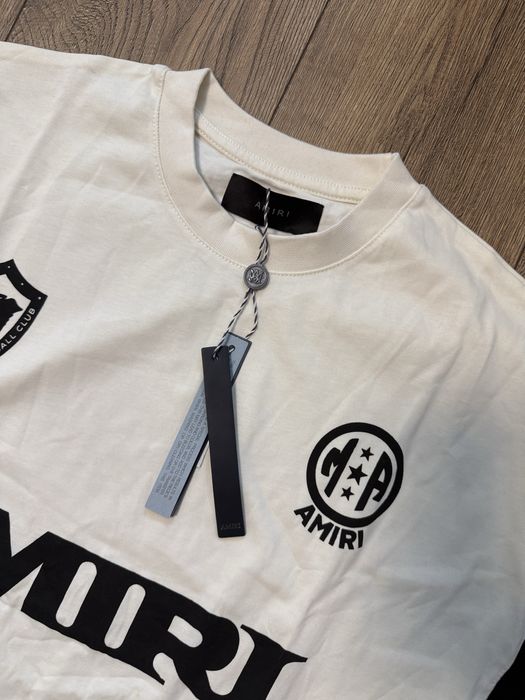 Мъжка бежова тениска Amiri