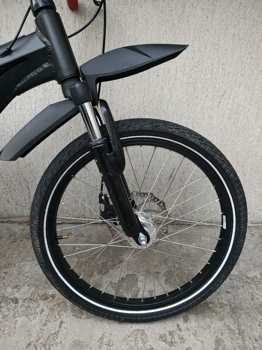 Bicicleta copii BMW JUNIOR 20 Zoll, original, frane disc, negru mat 6-