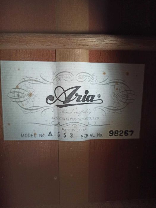 Chitara clasica ARIA A553, Japan, solid top