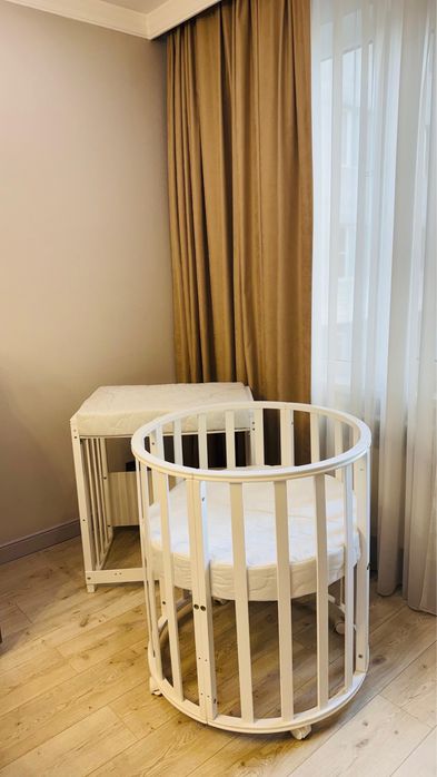 Детская кровать-трансформер 7 в 1 (от 0 до 7 лет)