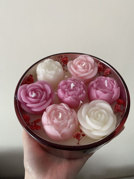 Lumanare realizata manual