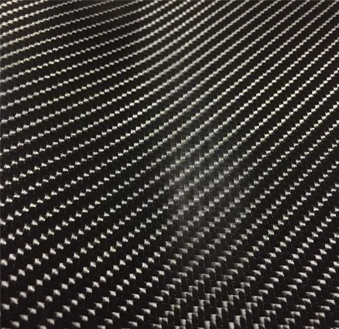 Фолио карбон гланц 7D - широчина 1.52м - черно