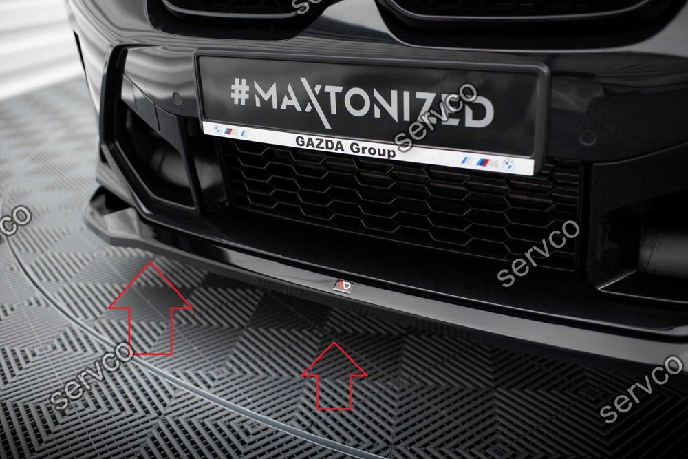 Pachet Set Splitter Exterior Lip Prelungiri Body kit tuning Bmw X3 M F97 Facelift 2021- v3 - Maxton Design