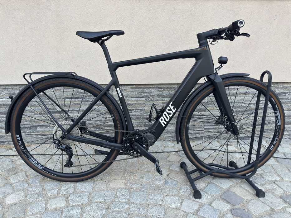 Електрически карбонов gravel велосипед Rose Backroad+ размер: 28/52см