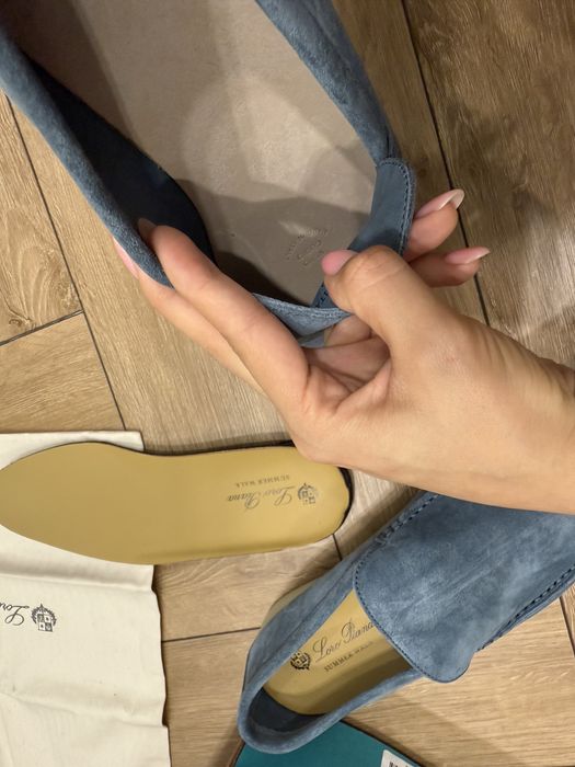 Лоферы Loro Piana 42,43 рр