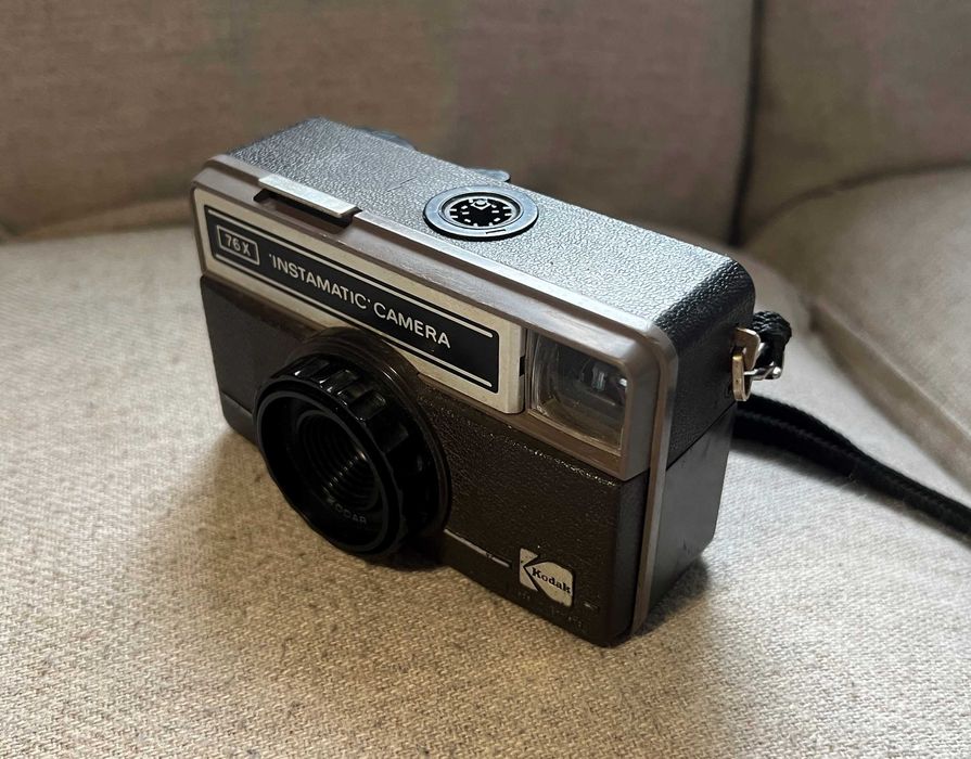 Aparat foto film Kodak Instamatic 76X - colectie - functional
