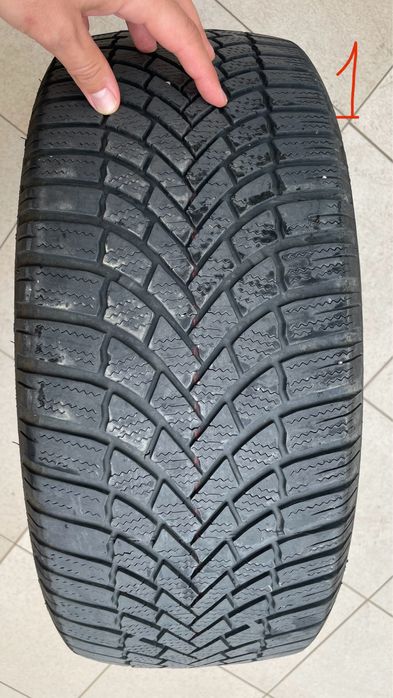 3 зимни гуми 225/50/17 DOT 2523 Bridgestone Blizzak lm005