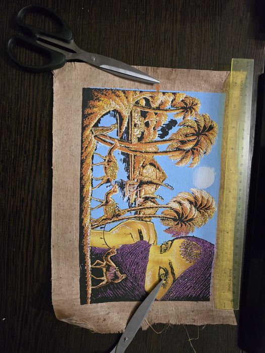 2 картины из Египта на пергаменте