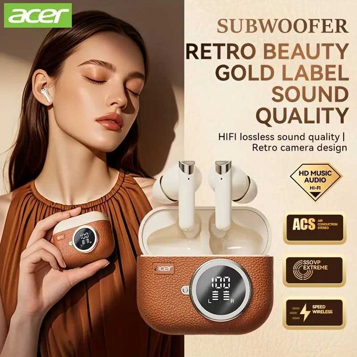 ACER OHR508 – Премиум безжични слушалки!