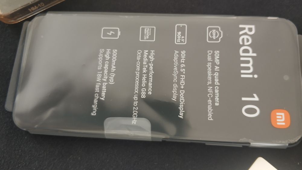 Redmi 10 Carbon gray 4 gb 128rom