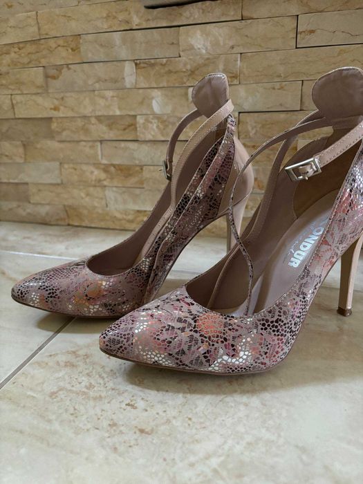 Pantofi eleganti Condur by Alexandru, din piele, marimea 36