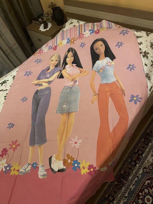 Памучна торба на TAC за единично легло Barbie