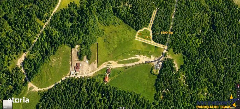 Incantator parc privat, 1.500mp: casa pensiune refugiu montan, Sacele,