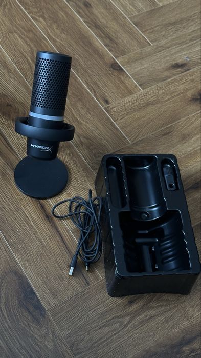 Hyper x duocast микрофон