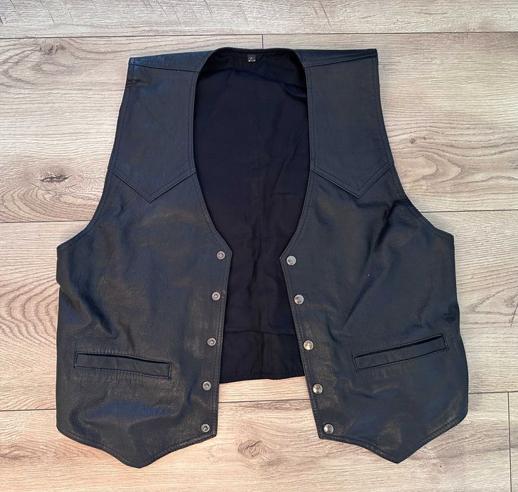 Vesta Piele Naturala Negru Barbati | Marime M