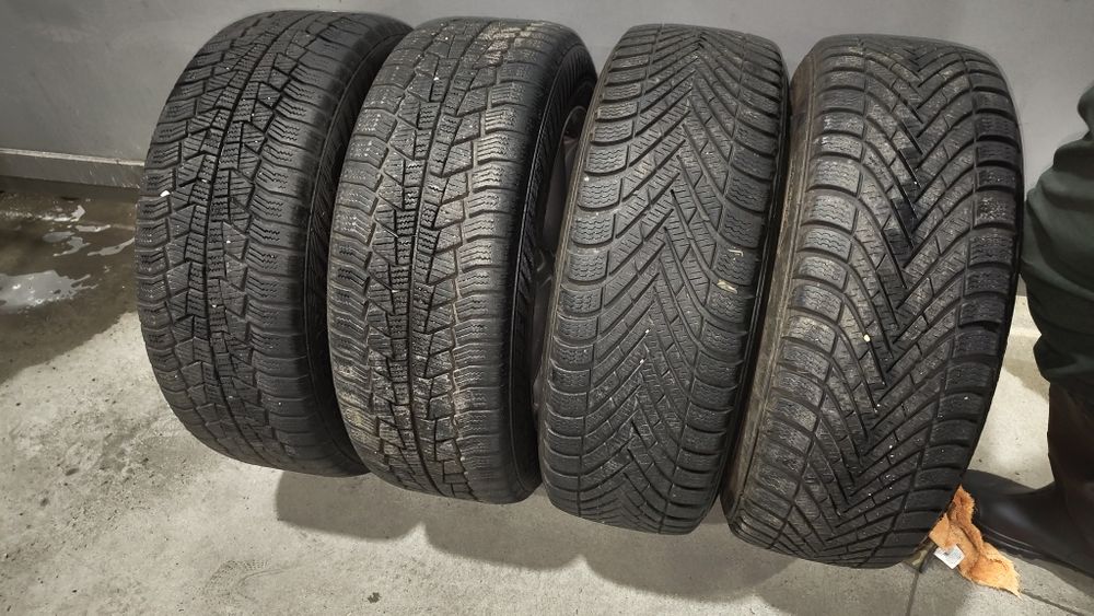 Джанти с зимни гуми Mercedes 16" 205/55/16
