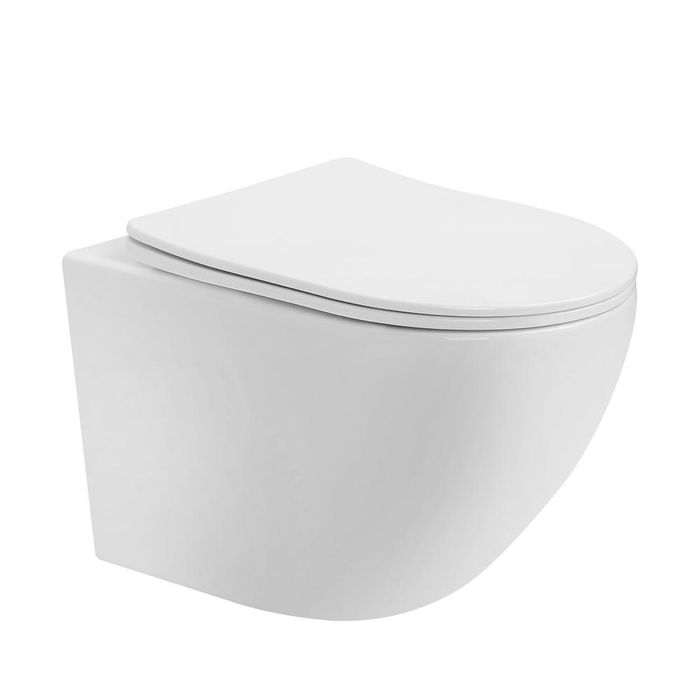 Унитаз монолитный литой