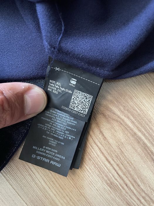 G-Star Raw Millery Mock Dress/дамска рокля XXL