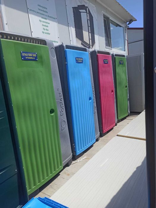 Chirie/vânzare toalete WC ecologice vidanjabile/racordabile Botoșani