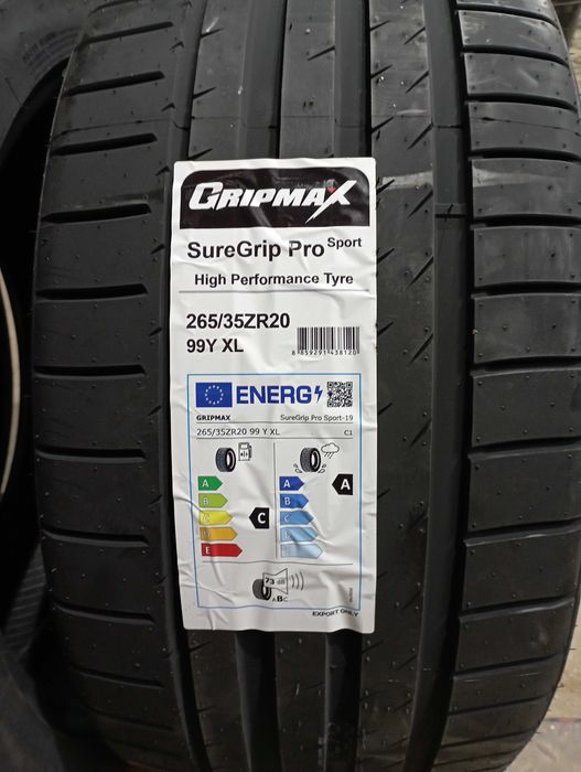 Anvelope Gripmax 265/35/20 Noi De Vara (Audi A7)