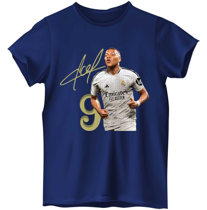 ФЕН тениски МБАПЕ Реал МАДРИД / MBAPPE Real MADRID Или с ТВОЯ идея!