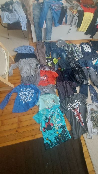 Голям ЛОТ детски дрехи за момче ръст 148 - 164 см.