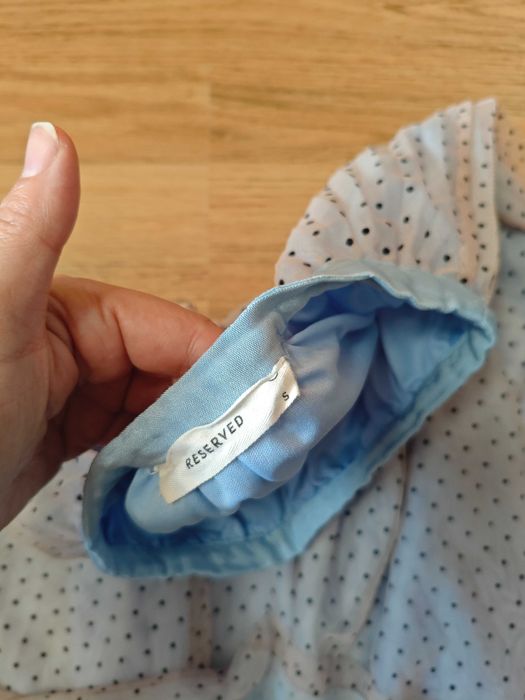 Поли С и М къса дънкова, дълга тюлена на точки и още 2-6 евро