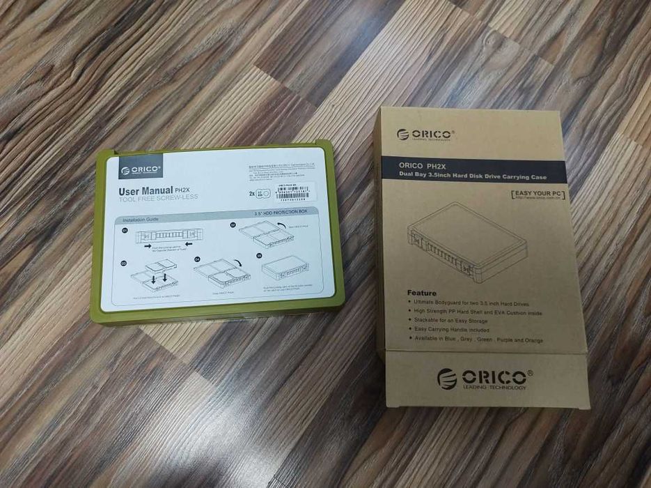 Carcasă externă Hard‑Disk  – protecție + transport