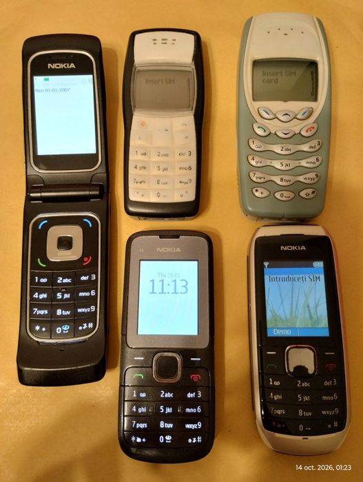 Telefoane mobile modele vechi