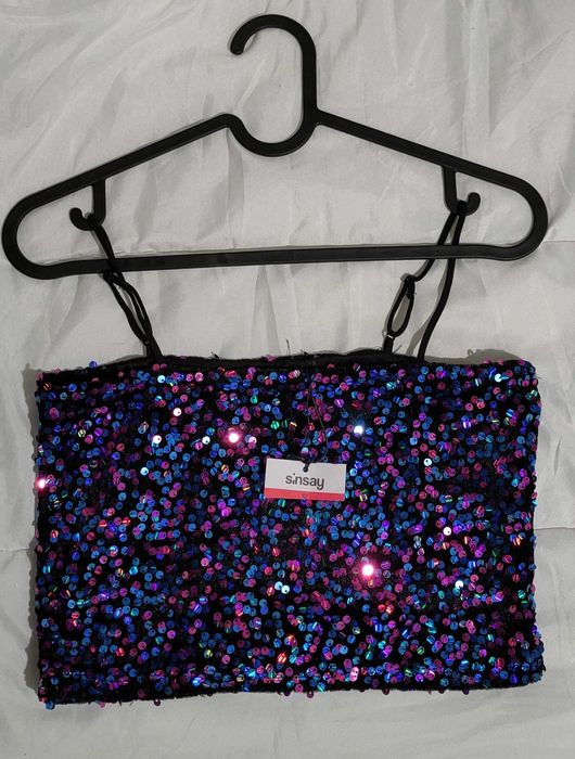 Блестящ топ Sinsay (с етикет)