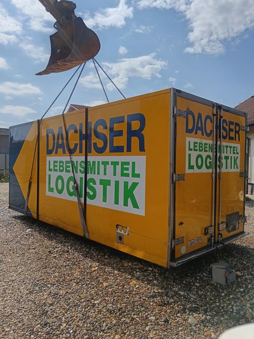 Duba frigorifica, izoterma cu agregat Carrier Supra 550 Diesel, 6,1 m