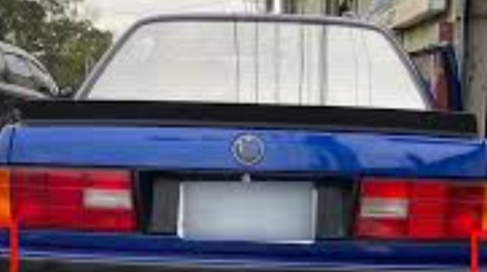 Спойлер BMW E30  3 series OEM BDO Germany Heckspoiler Оригинал