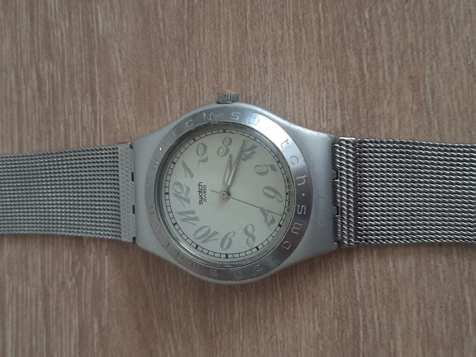 Ceas Swatch Irony Lady - Aluminiu - Curea Mesh Originala