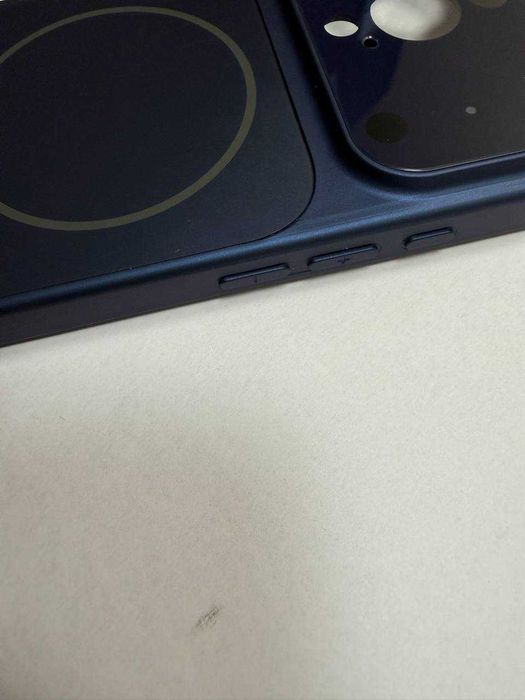 Husa iphone 16 pro carcasa iphone apple 16 pro imita iphone 17 albastru