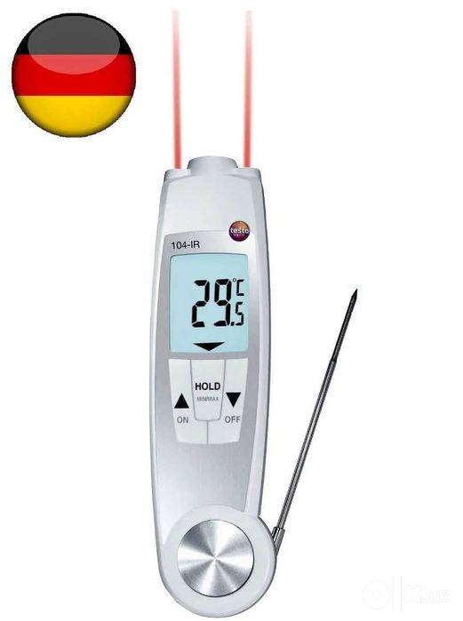 testo 104-IR ИК-термометр проникающий водонепроницаемый