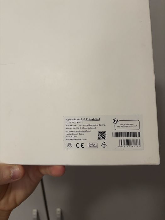 tastatura xiaomi book S 12.4