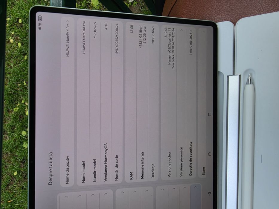 Tableta Huawei MatePad PRO 12.2inch 512+12Gb Ram