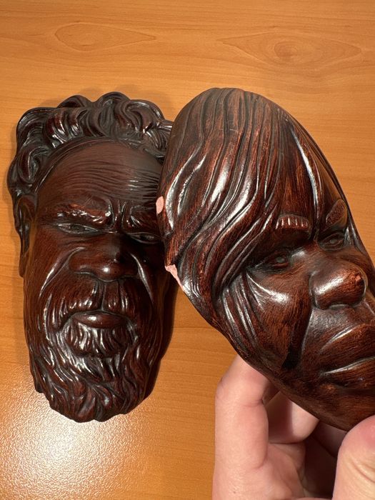 Маски със аборигени от Alva Stone. Австралийски