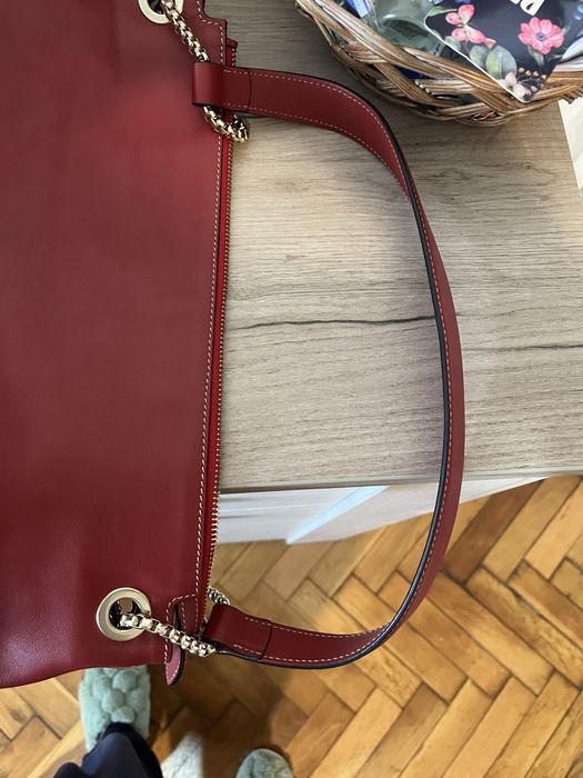 Geanta superba din piele Anna Cori noua fara eticheta