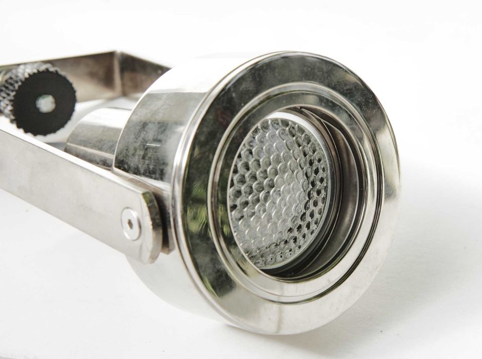 Комплект 6 ретро лампи за релсово осветление от полиран никел