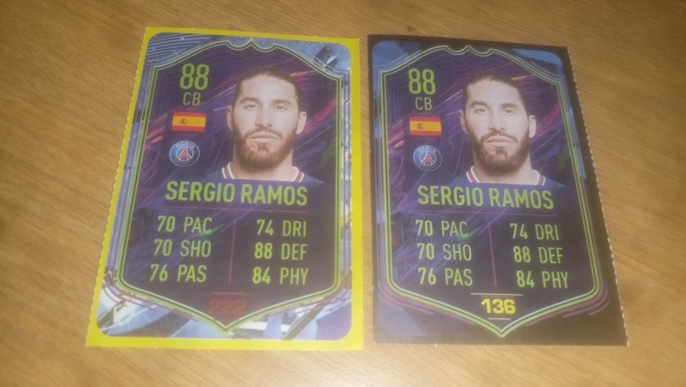 Карти на футболисти